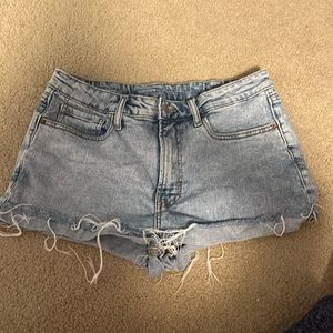 jean shorts
